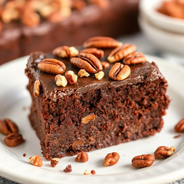 Smoky Bourbon-Chili Texas Sheet Cake